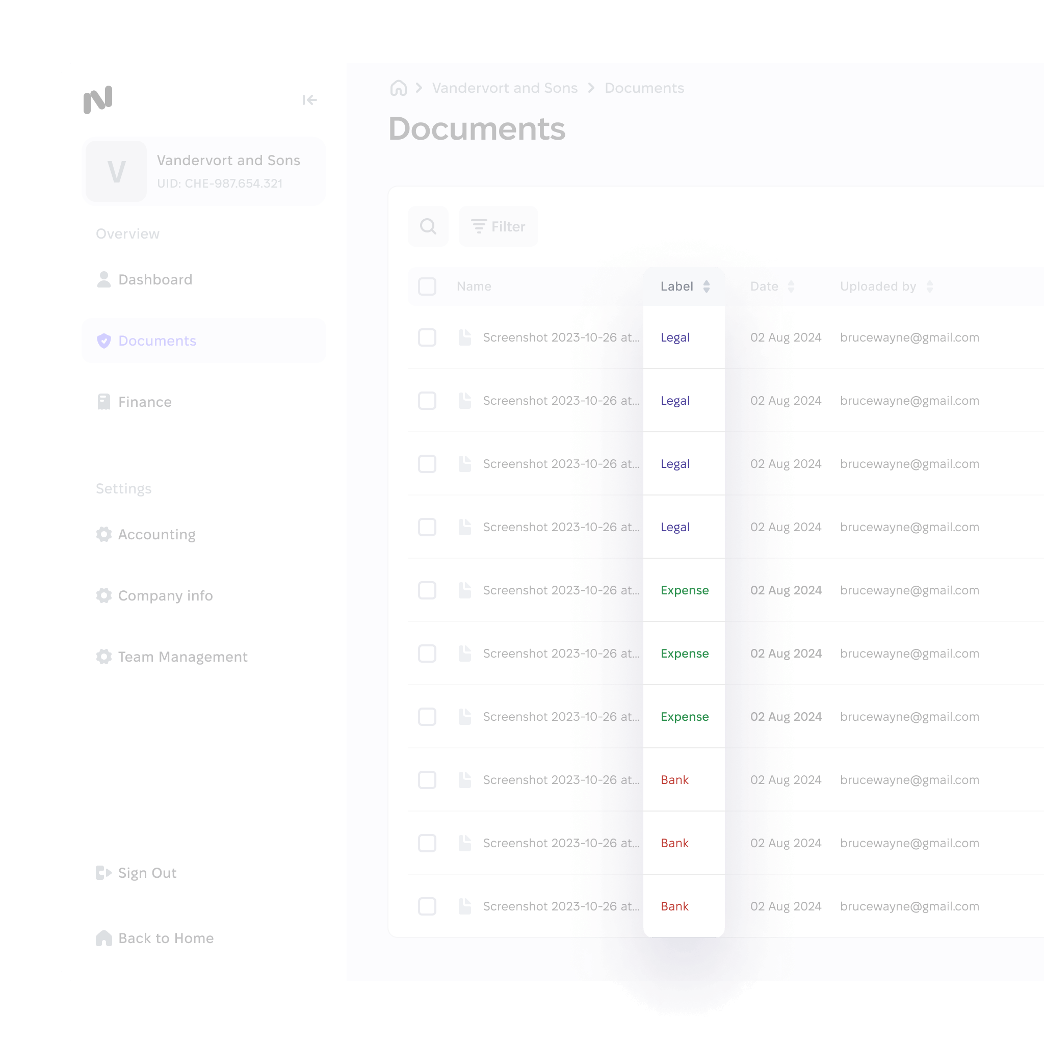 Automated booking