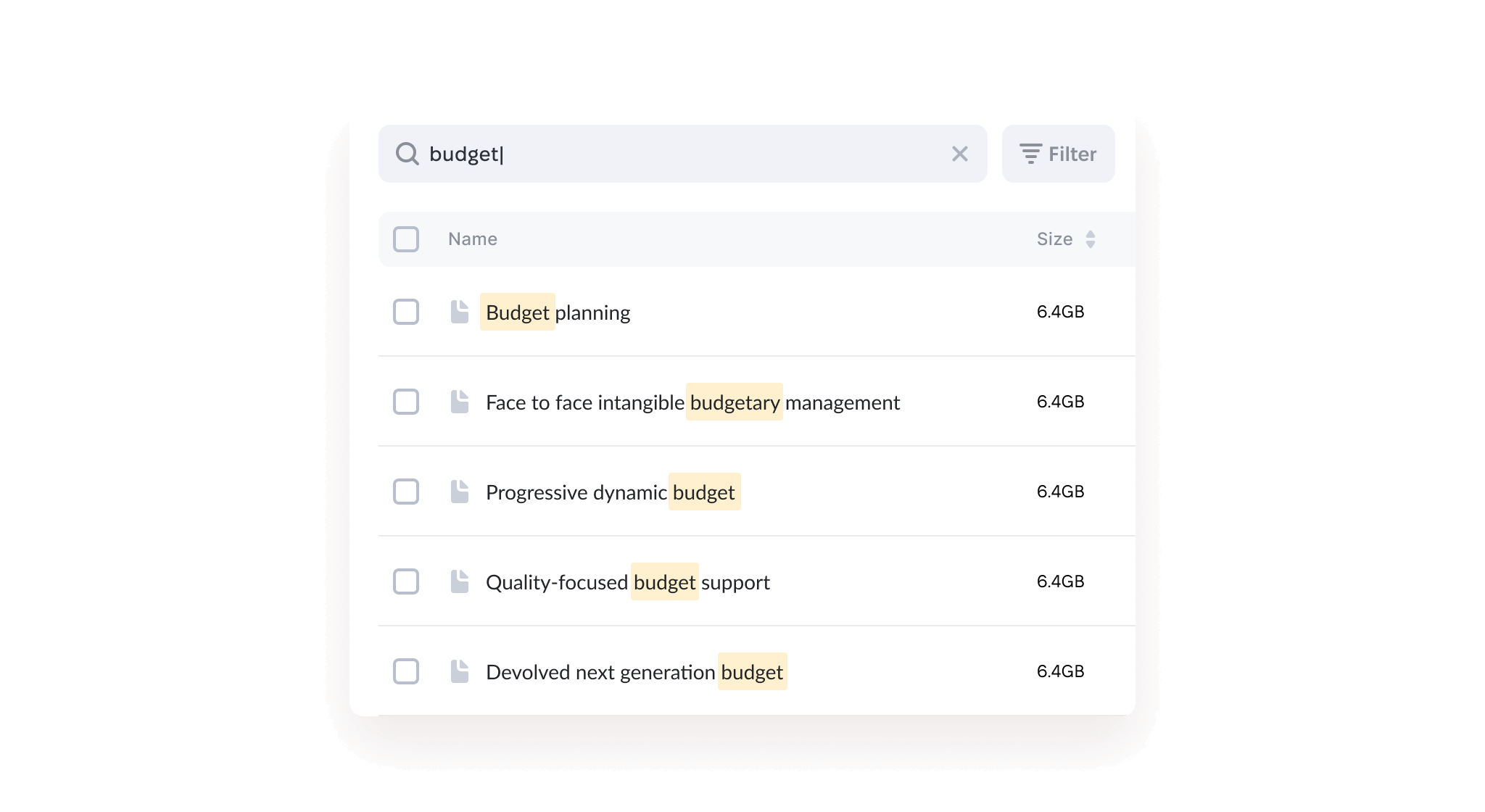 Advanced document search