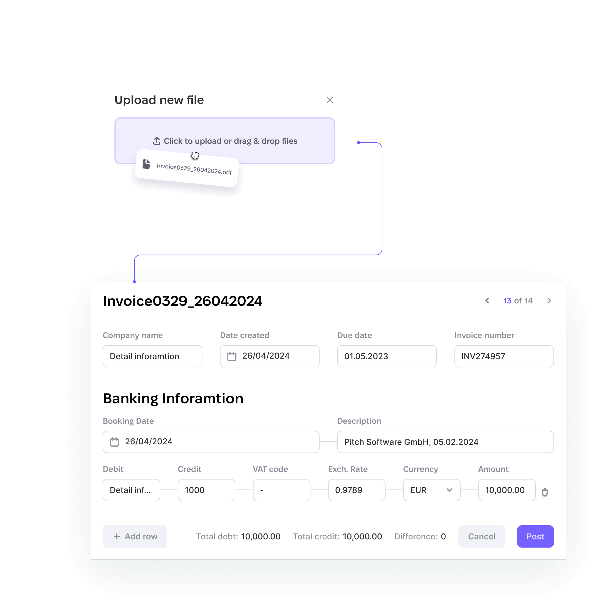 Automated booking